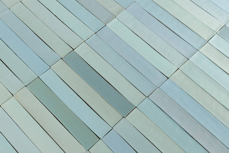 Rectangular Blue Green Glossy Tiles JCJKLL_WS