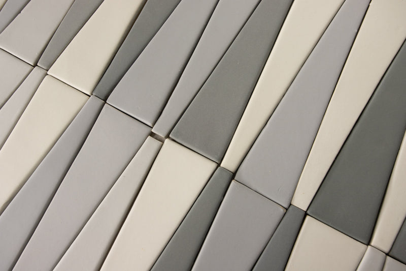 Grey Blend Wedge Tiles UMZTGK