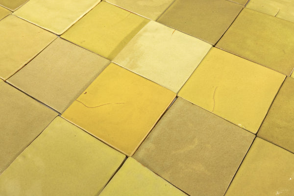 Blend of Yellow Square Tiles 9AS99P 6C