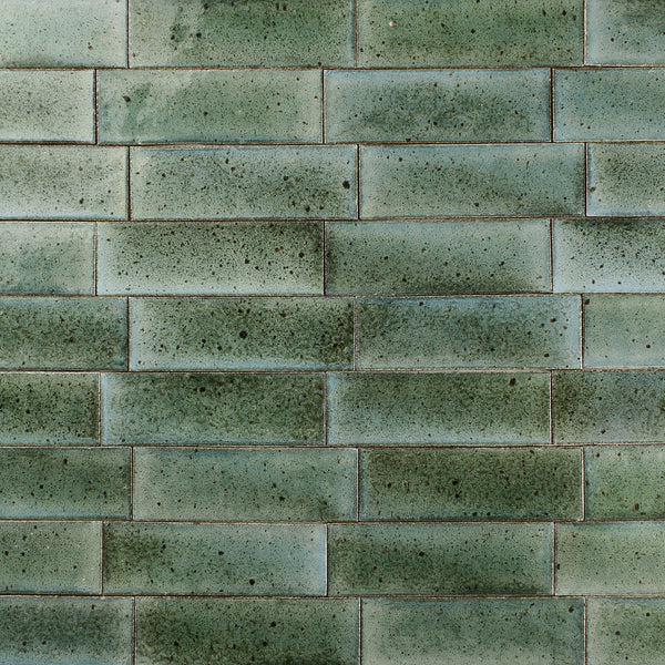 Rectangular tile aqua green gloss ZKC2SH