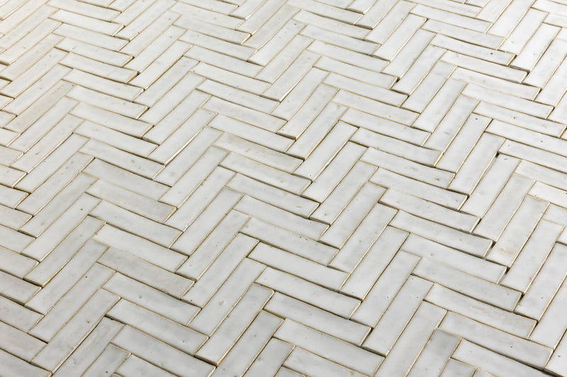 White Rectangular Tiles - 1EXK08-WS