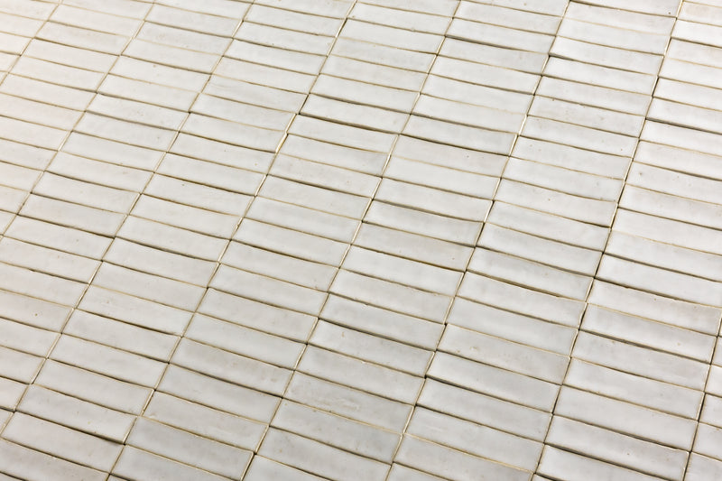 White Rectangular Tiles - 1EXK08-EX