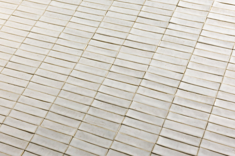White Rectangular Tiles - 1EXK08-EX