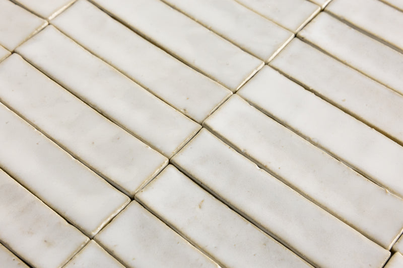 White Rectangular Tiles - 1EXK08-EX