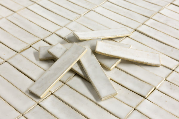 White Rectangular Tiles - 1EXK08-EX
