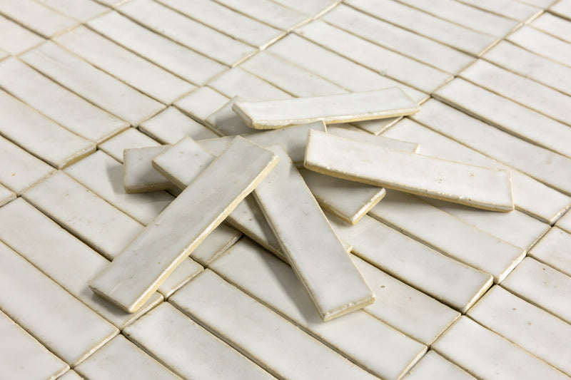 White Rectangular Tiles - 1EXK08-EX