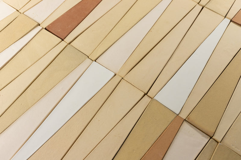 Terra Cotta Blend Vitrified Wedge Tiles 4HCNN9