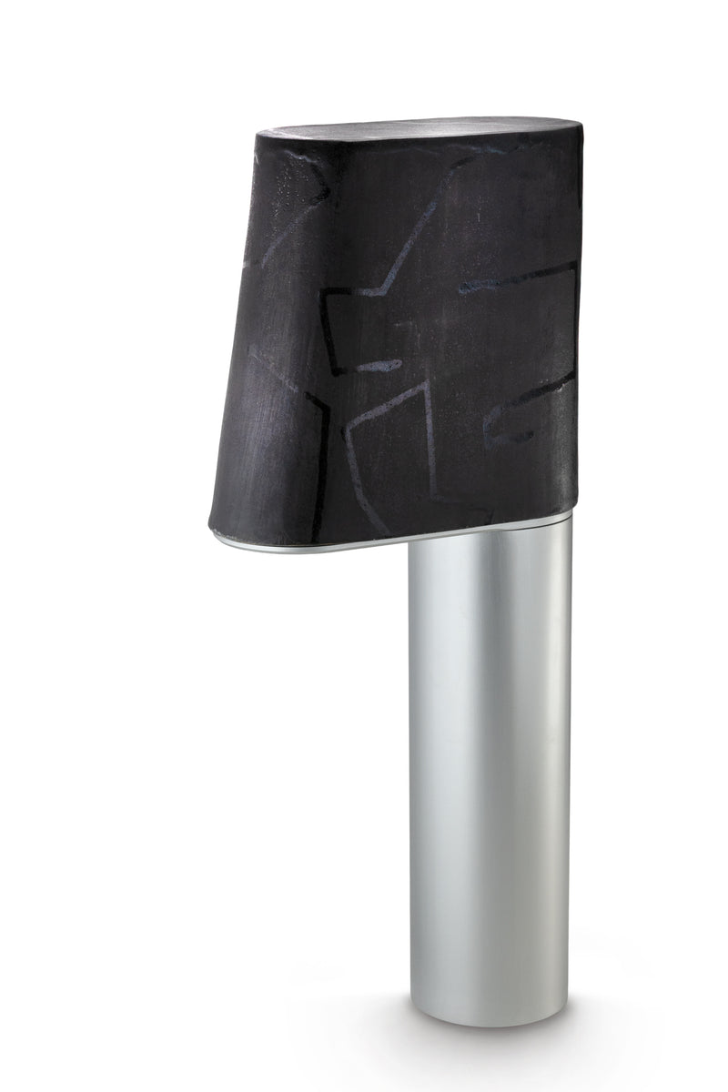 Black Hand-Made Ceramic Outdoor Lantern - 5URFEP