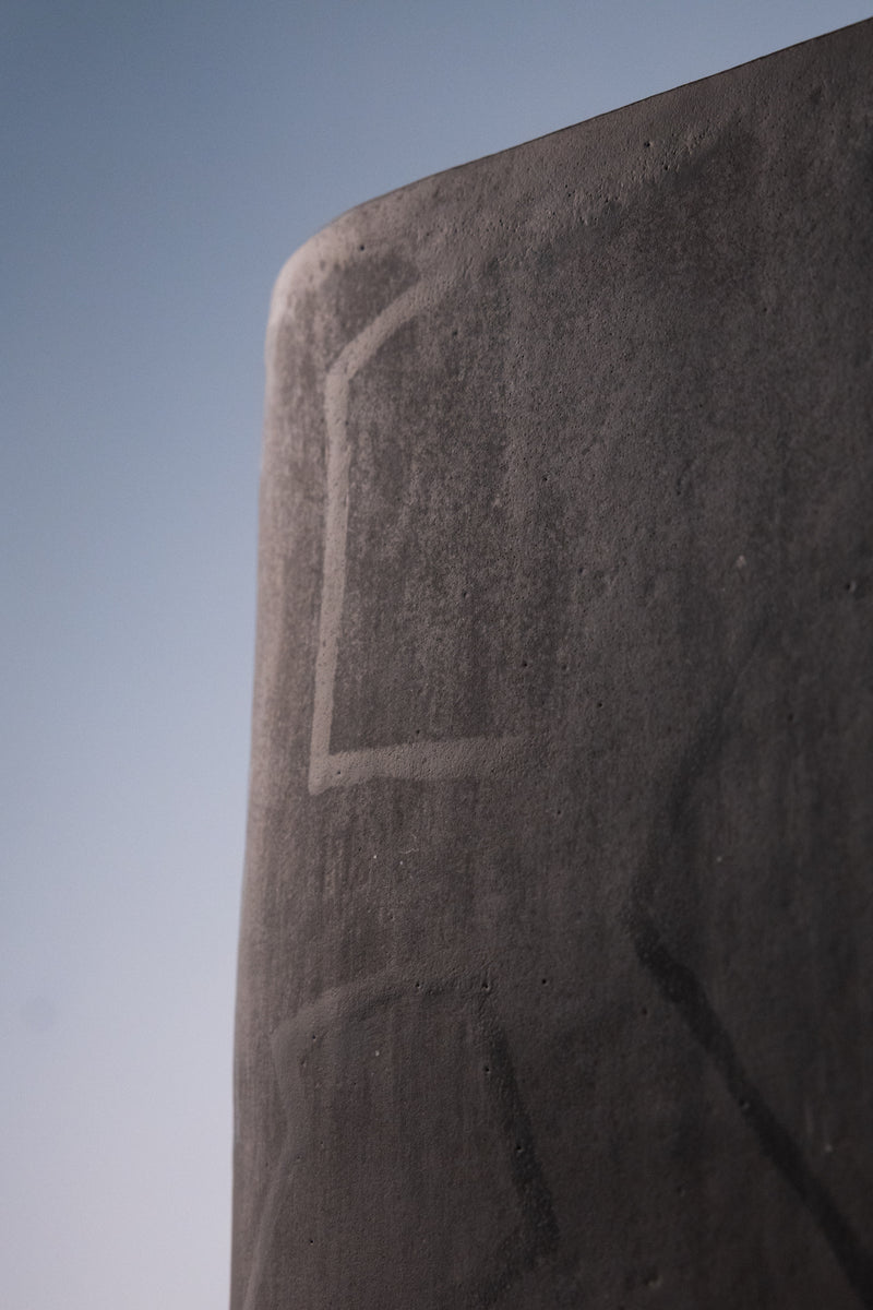 Black Hand-Made Ceramic Outdoor Lantern - 5URFEP