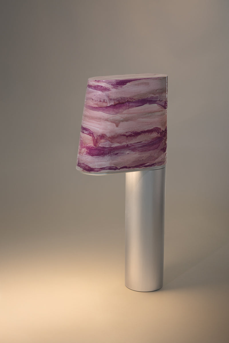 Blue & White Hand-Made Ceramic Outdoor Lantern - 71KL9C