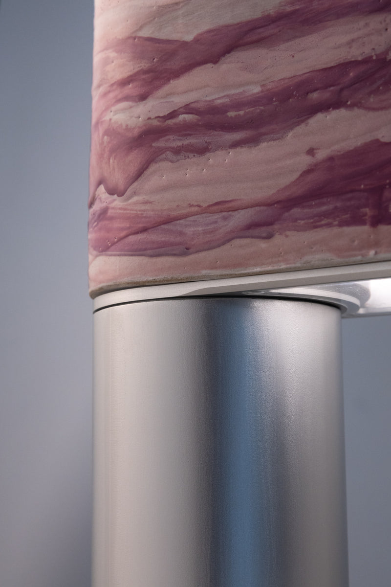 Blue & White Hand-Made Ceramic Outdoor Lantern - 71KL9C