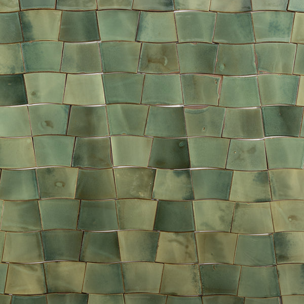 Green Radius Tiles - 76HL5V-WS