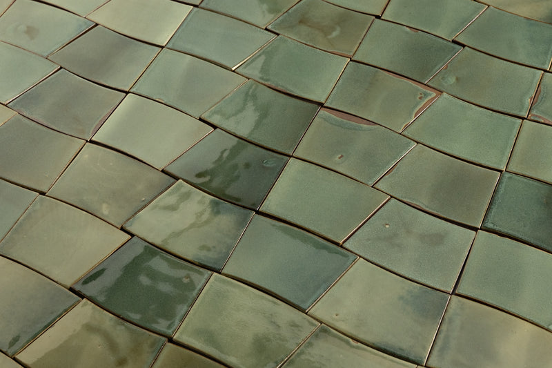 Green Radius Tiles - 76HL5V-WS