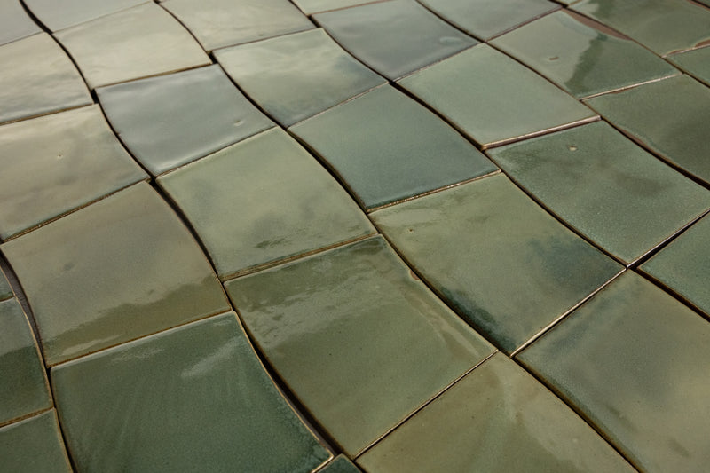 Green Radius Tiles - 76HL5V-WS
