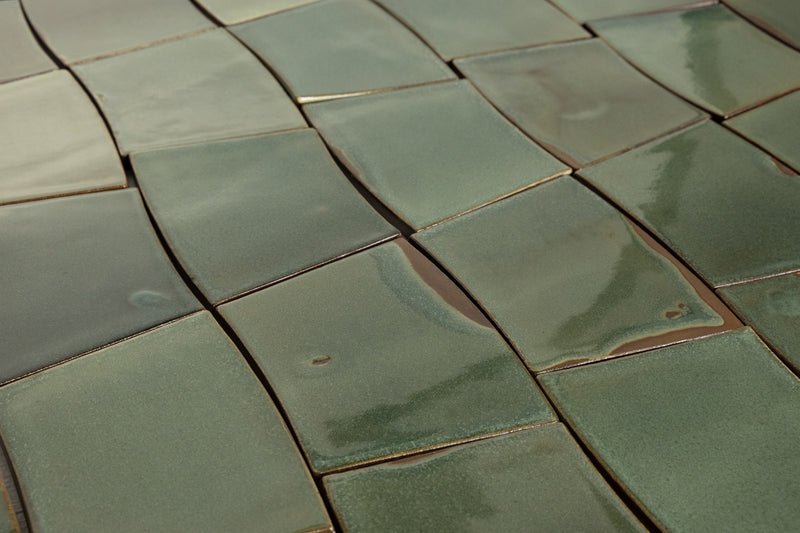 Green Radius Tiles - 76HL5V-WS