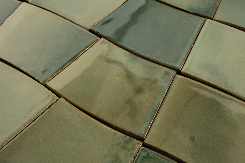 Green Radius Tiles - 76HL5V-WS