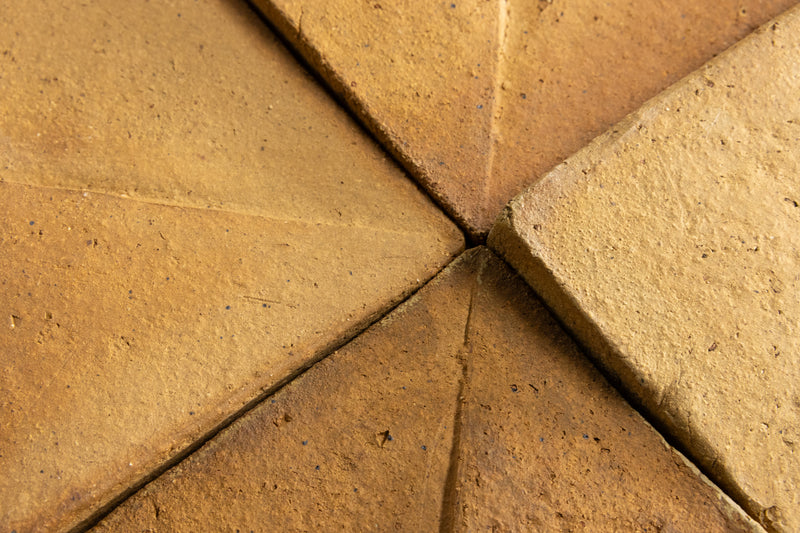 Square Split surface 3D Tile Terracotta - 77B4J1-EX