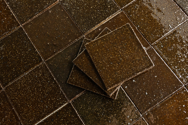 Brown Square Tiles - 8IGS9Z-EX