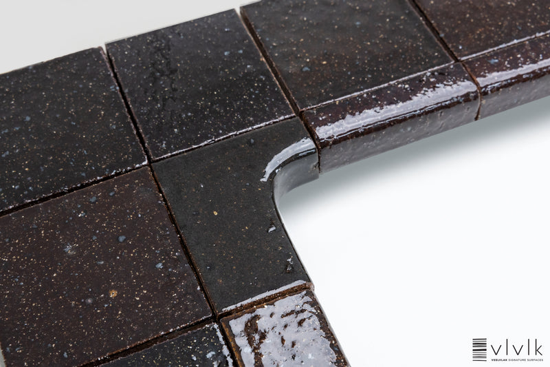 Soft edges on deep Brown Terminations - 8IGS9Z