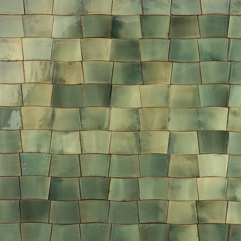 Green Radius Tiles - 8N1R8P-5-WS