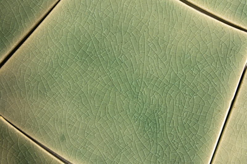 Pale Green Radius Tiles - 8ZMUE1-WS