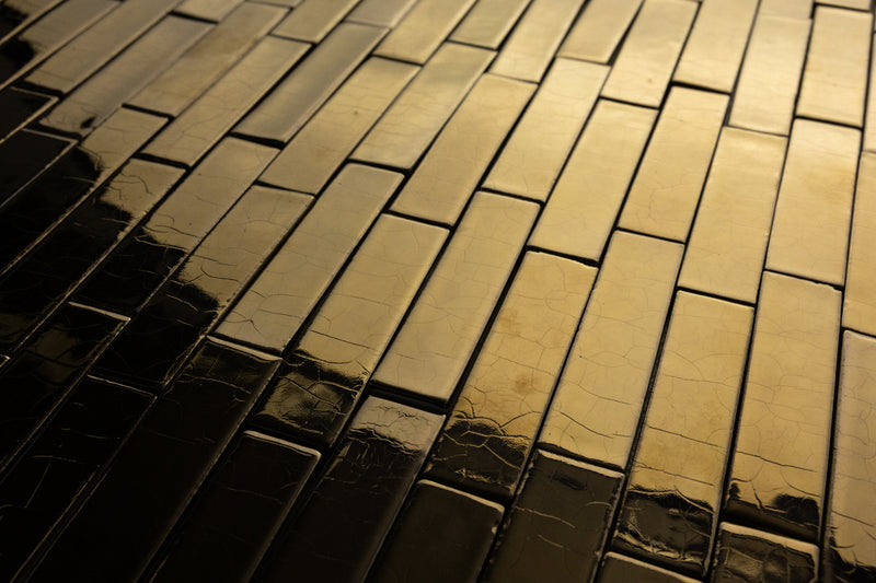 Rectangular Metallic Bronze Tile - 9GQB8L-EX