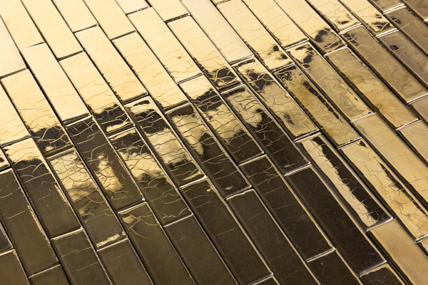 Rectangular Metallic Bronze Tile - 9GQB8L-EX