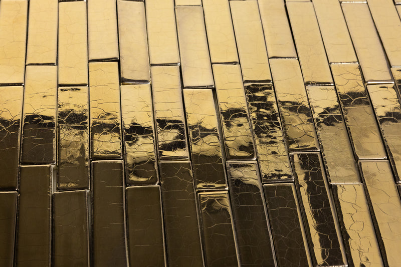 Rectangular Metallic Bronze Tile - 9GQB8L-EX