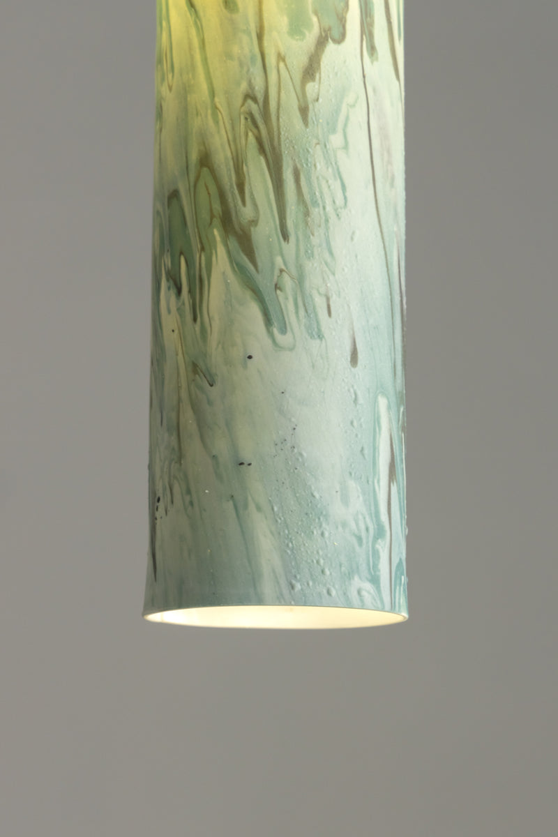 Aqua Porcelain Pendant Light - AAHKDK