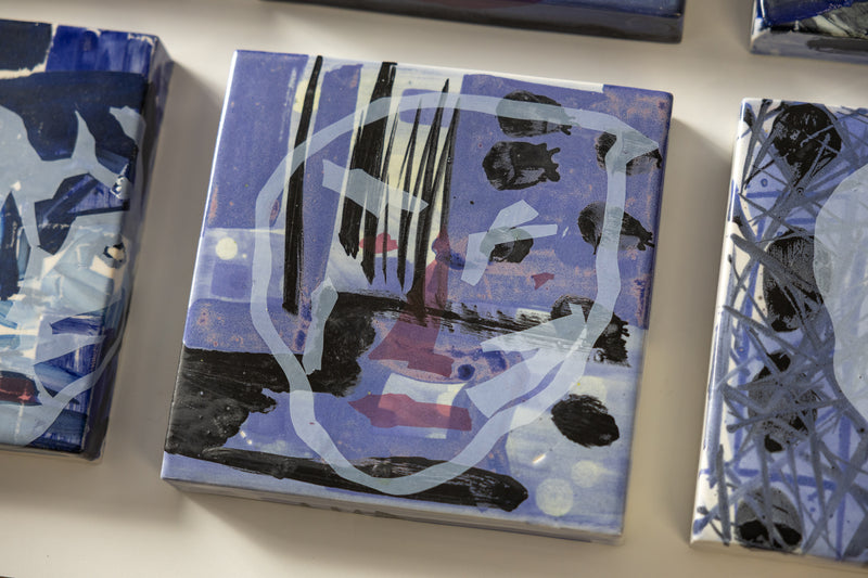 "FACES" by Gerrit Oosthuizen Ceramic Portraits - AE653C