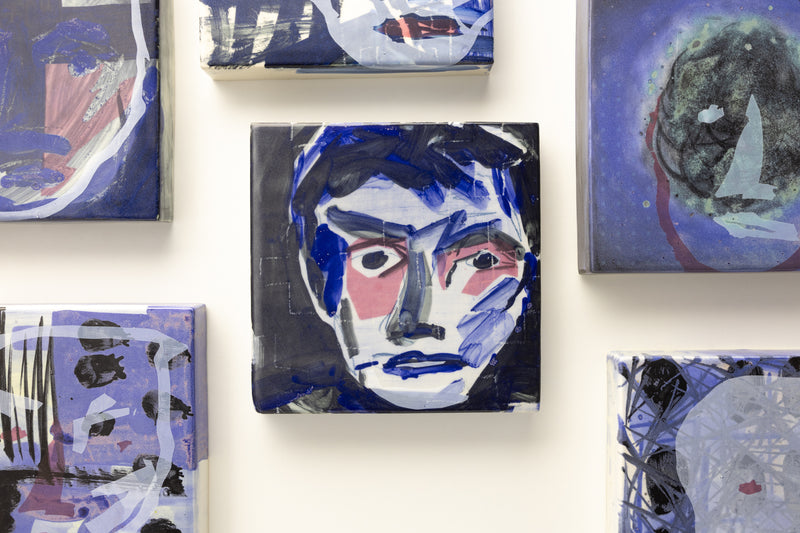 "FACES" by Gerrit Oosthuizen Ceramic Portraits - AE653C