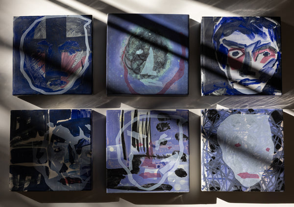"FACES" by Gerrit Oosthuizen Ceramic Portraits - AE653C