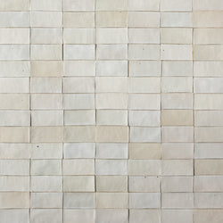 Undulating Off-White Handmade Rectangular Tiles - AKHBMC_Metro_WS