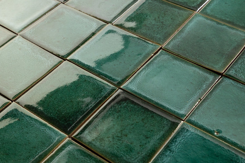 Green Square Tile Blend - BCBCFF-WS