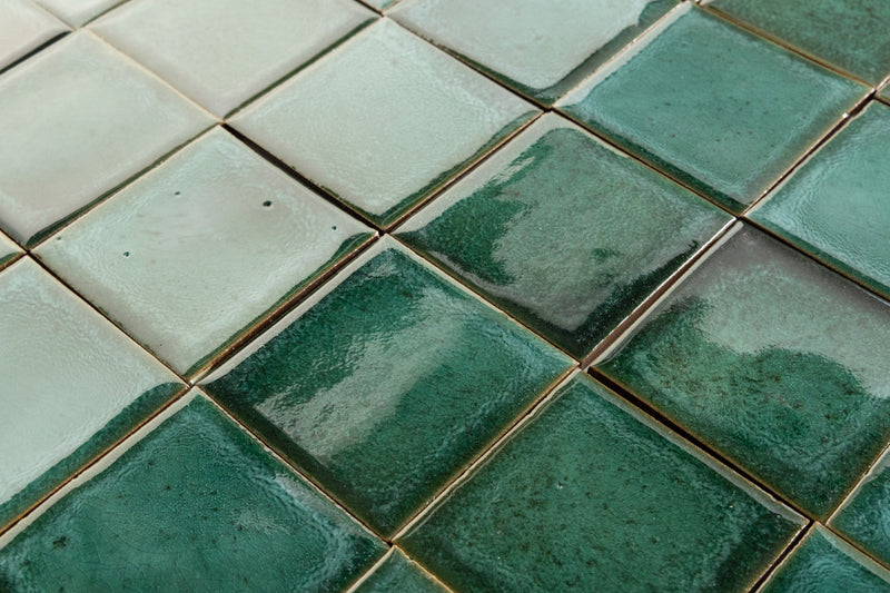 Green Square Tile Blend - BCBCFF-WS