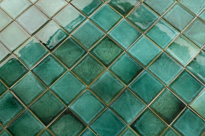 Green Square Tile Blend - BCBCFF-WS