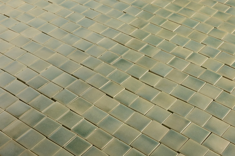 Green Mosaic Tiles - BCJBEH-WS