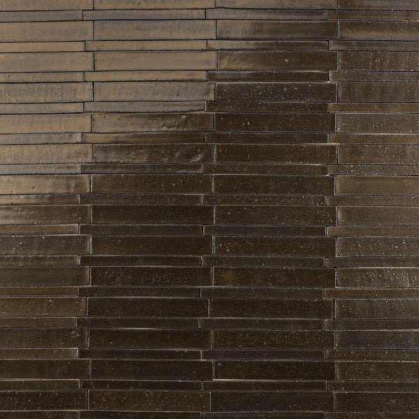 Metallic Slender Bronze Tiles - C59U36-EX