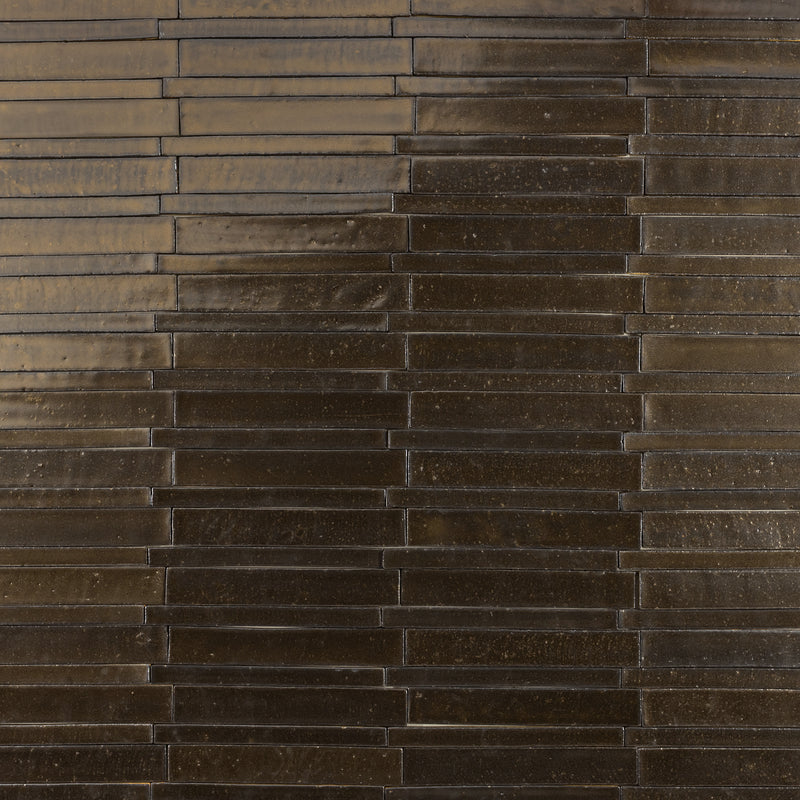 Metallic Slender Bronze Tiles - C59U36-EX
