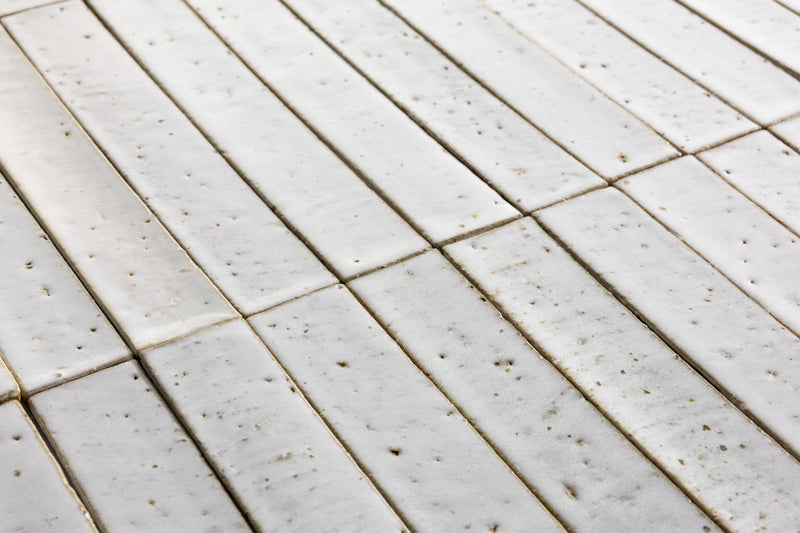 White Rectangular Tiles - CBUFPN-WS