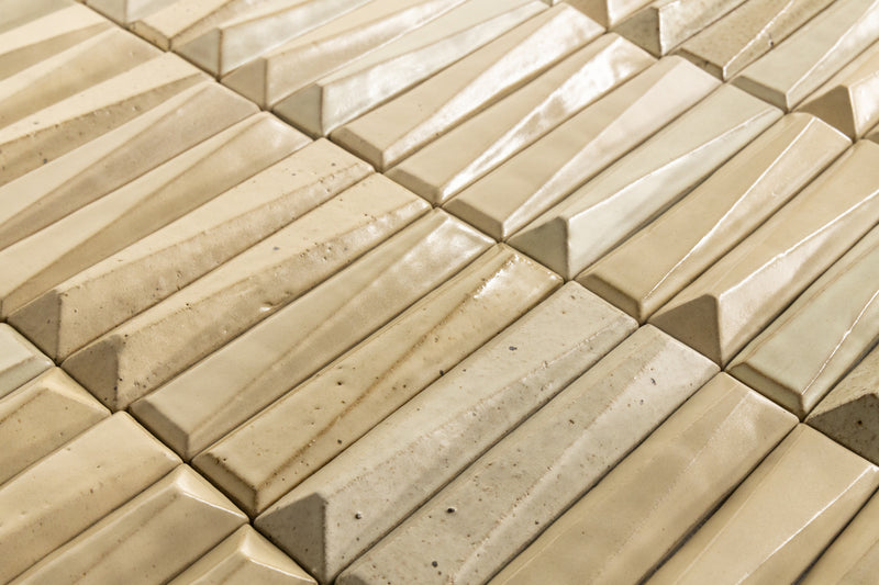 Cream Blend 3D Tiles - CFKDAH-WS 11E