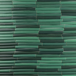 Fluted Green Tiles - CGBECJ-WS