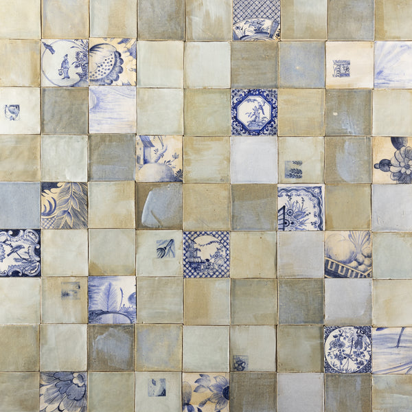 Hand-Painted Square Delft Tiles DAWSBC_21C