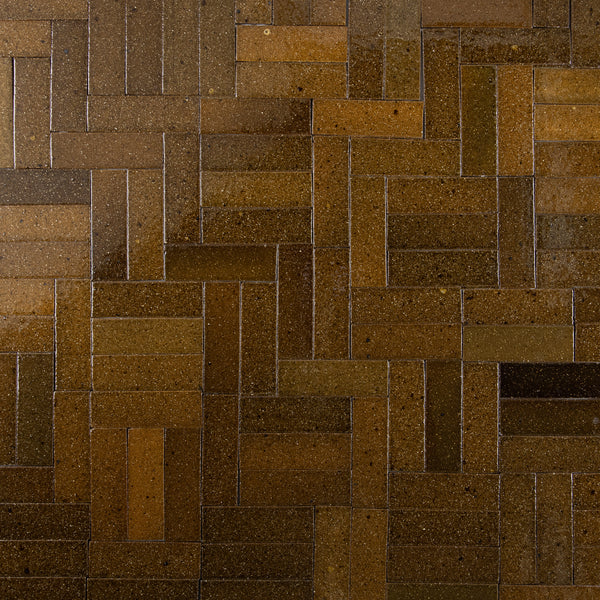 Classic Rectangular Terra Cotta Brown Tiles - DBBLKK