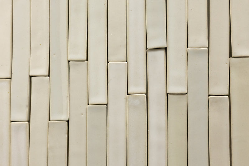 Cream Slender Rectangular Tiles - DIHDV4-WS