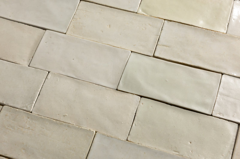 Undulating Handmade Rectangular Tiles - DVOZ80
