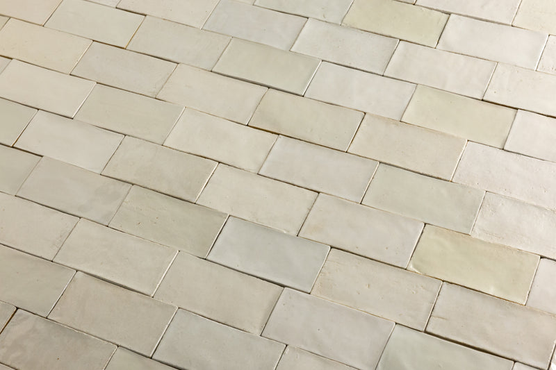 Undulating Handmade Rectangular Tiles - DVOZ80
