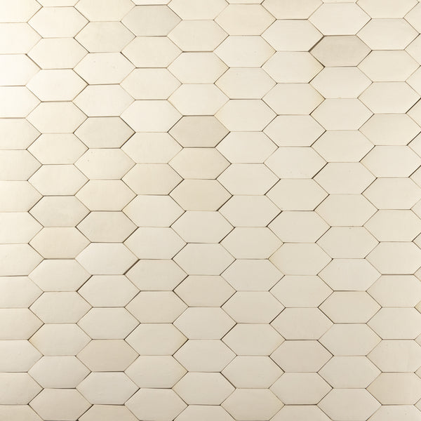 Hexagonal Tile Matt White  XQXPTB -20B