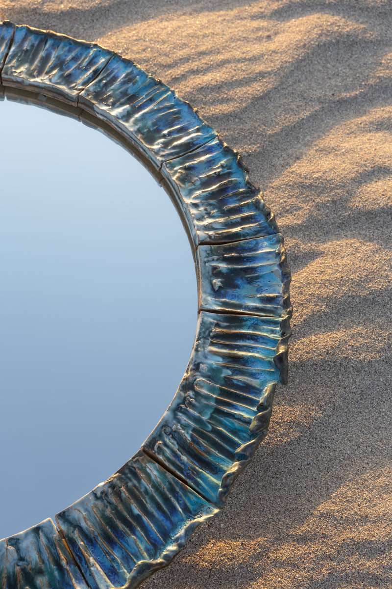 Blue Ceramic Mirror Ø1000mm - FCGGKJ