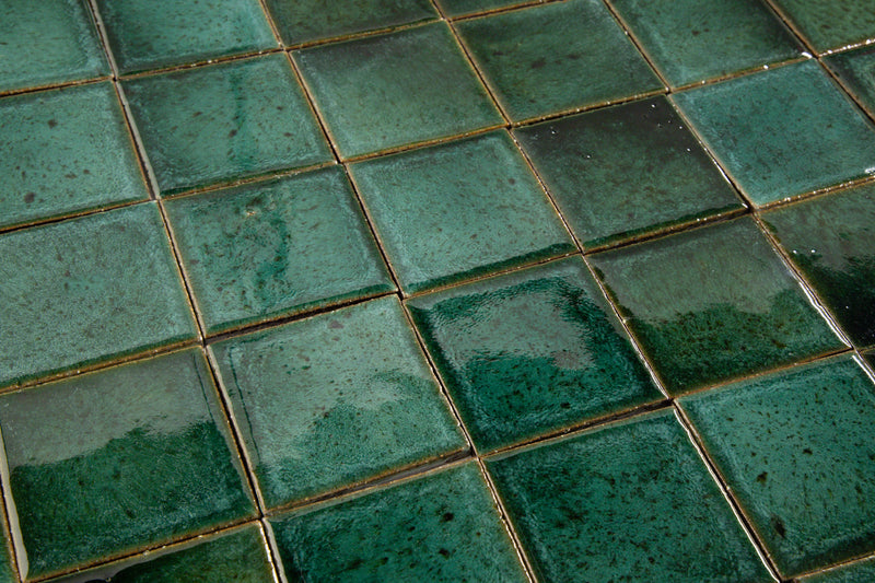 Chunky Square Tile Green Blend ECFCAD_2B